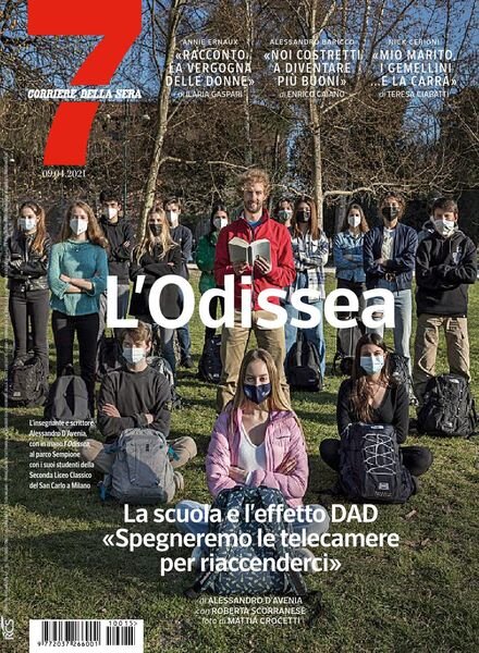 Corriere della Sera Sette – 09 aprile 2021 Cover