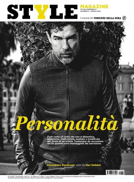 Corriere della Sera Style – aprile 2021 Cover