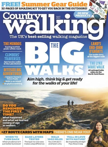 Country Walking – April 2021 Cover