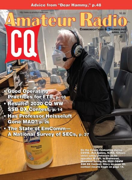 CQ Amateur Radio – April 2021 Cover