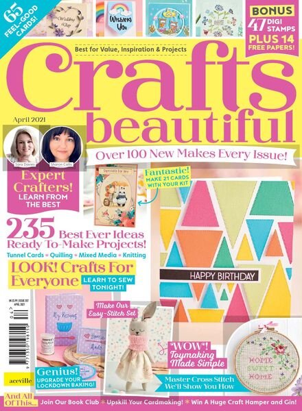 Crafts Beautiful – Issue 357 – April 2021 Cover