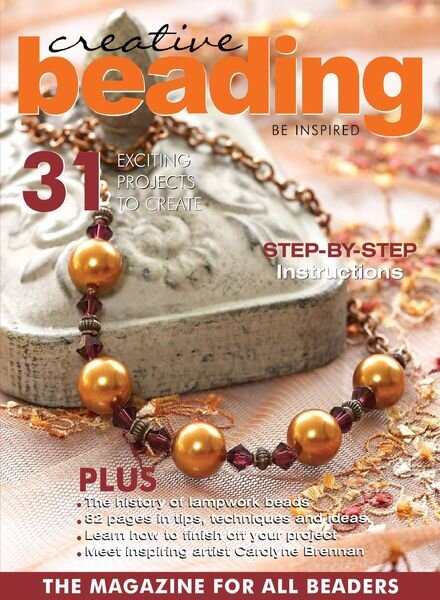 Creative Beading – April 2021 Cover