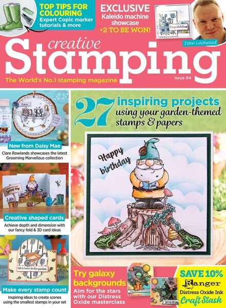 Creative Stamping – March 2021 Cover