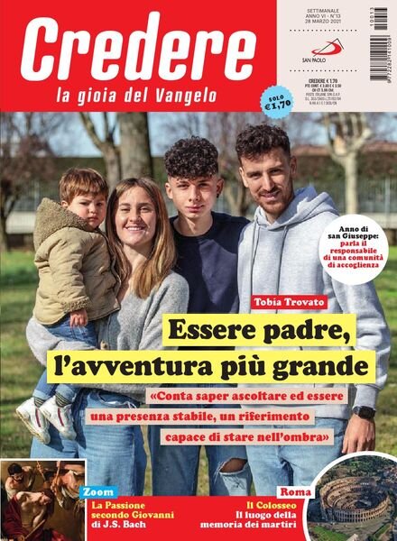 Credere – 28 Marzo 2021 Cover