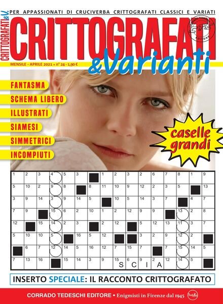 Crittografati & Varianti – aprile 2021 Cover
