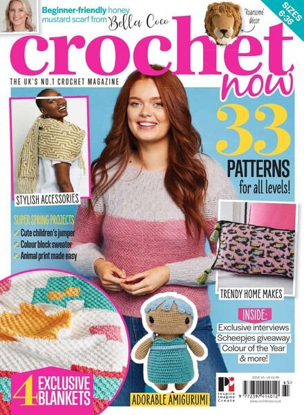 Crochet Now – Issue 65 – 4 February 2021 Cover