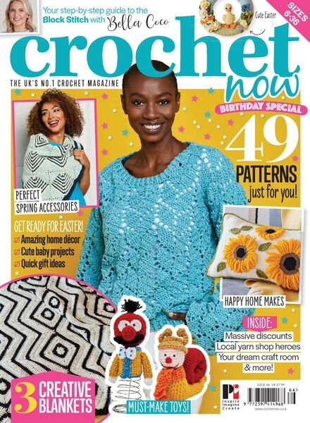 Crochet Now – Issue 66 – 25 February 2021 Cover