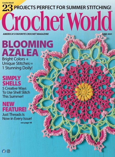 Crochet World – May 2021 Cover