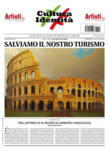 CulturaIdentita – 2 Aprile 2021 Cover