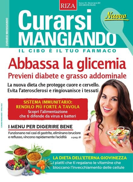 Curarsi Mangiando – Aprile 2021 Cover