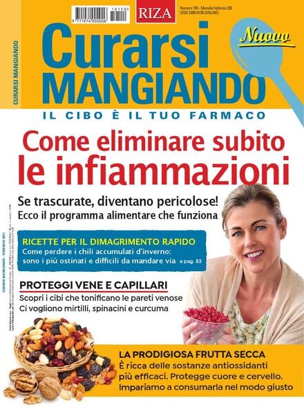 Curarsi Mangiando – Febbraio 2021 Cover