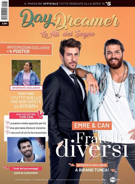 DayDreamer – gennaio 2021 Cover