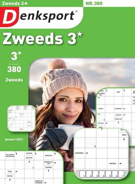 Denksport Zweeds 3 – januari 2021 Cover