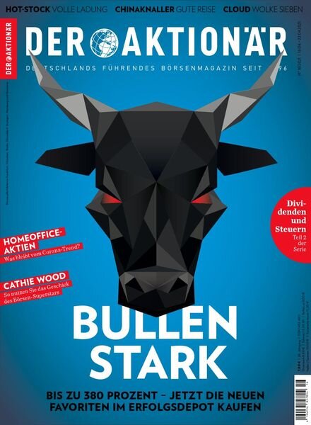 Der Aktionar – 13 April 2021 Cover