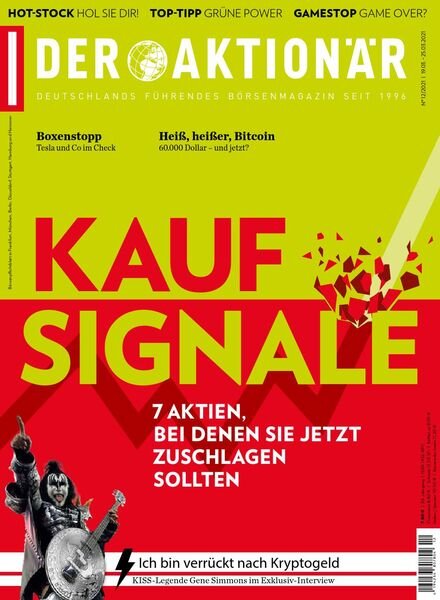 Der Aktionar – 18 Marz 2021 Cover