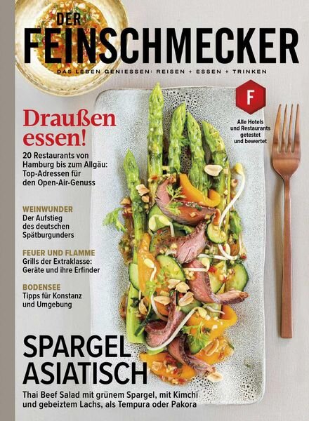 Der Feinschmecker – Mai 2021 Cover