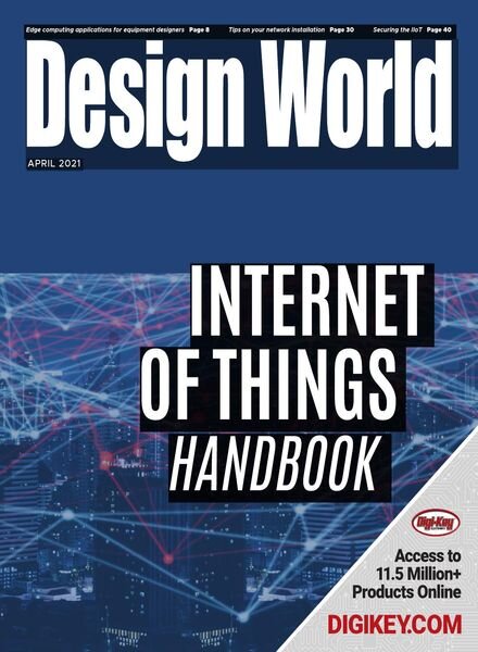 Design World – Internet of Things Handbook April 2021 Cover