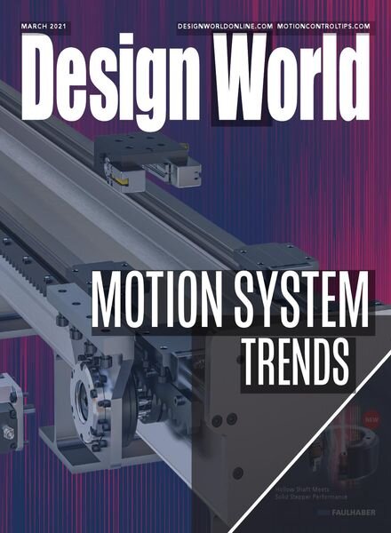 Design World – Motion System Trends March 2021 Cover