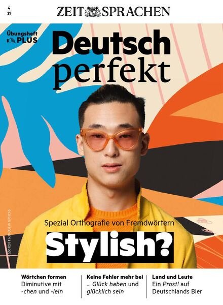 Deutsch perfekt plus – April 2021 Cover