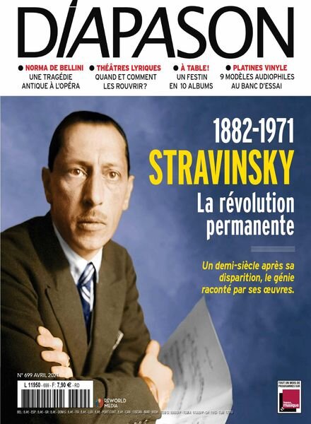 Diapason – avril 2021 Cover