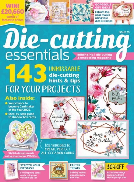Die-cutting Essentials – April 2021 Cover