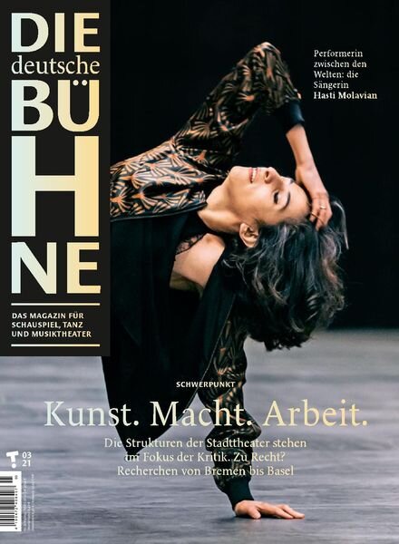 Die Deutsche Buhne – Marz 2021 Cover
