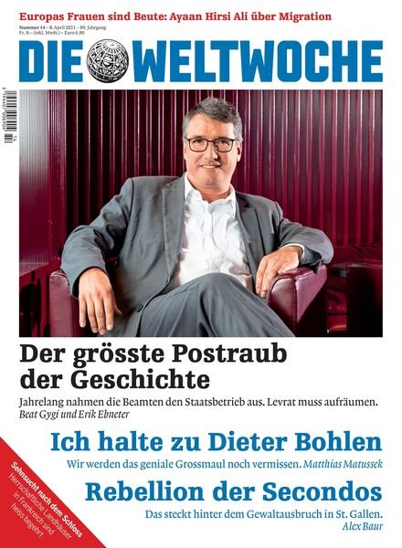 Die Weltwoche – 08 April 2021 Cover