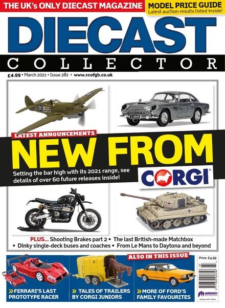 Diecast Collector – Issue 281 – March 2021 Cover