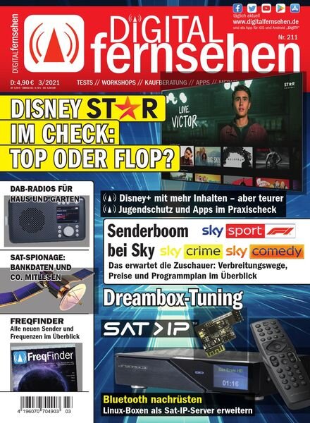 Digital Fernsehen – Marz 2021 Cover