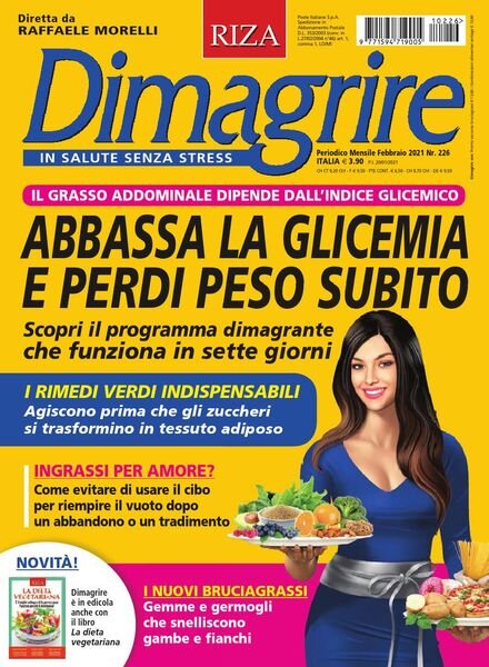 Dimagrire – Febbraio 2021 Cover