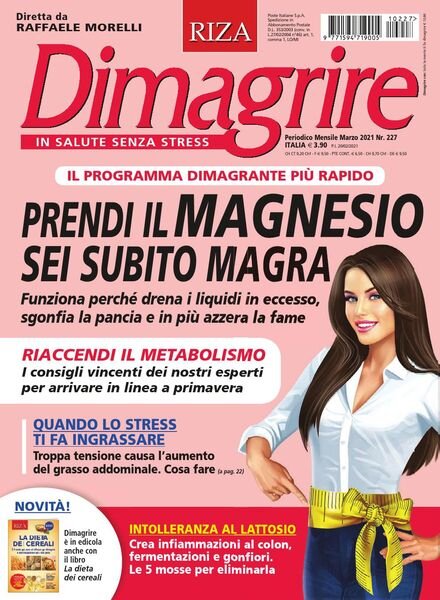 Dimagrire – Marzo 2021 Cover