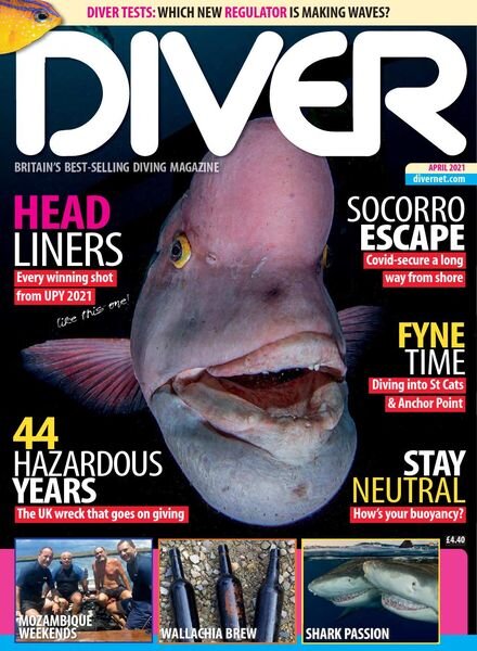 Diver UK – April 2021 Cover