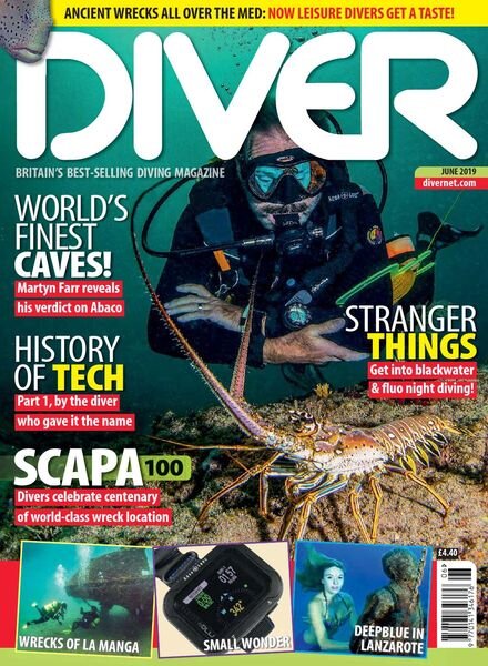 Diver UK – June 2019 Cover