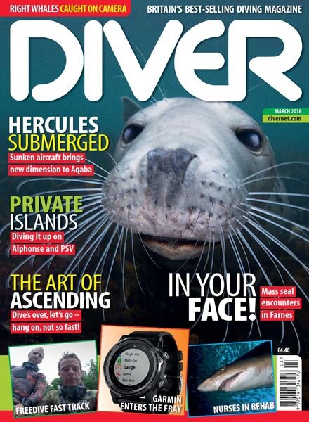 Diver UK – March 2018 Cover