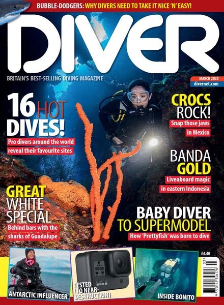 Diver UK – March 2020 Cover