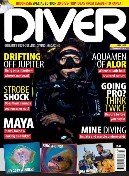 Diver UK – May 2019 Cover