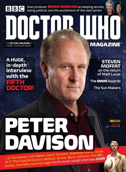 Doctor Who Magazine – Issue 503 – October 2016 Cover