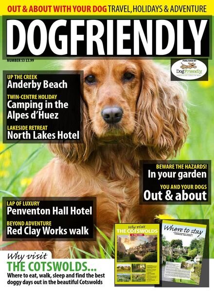Dog Friendly – Issue 53 – May-June 2019 Cover