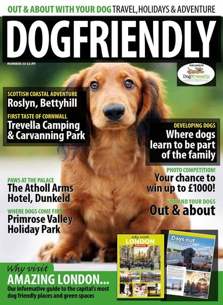 Dog Friendly – Issue 55 – September-October 2019 Cover