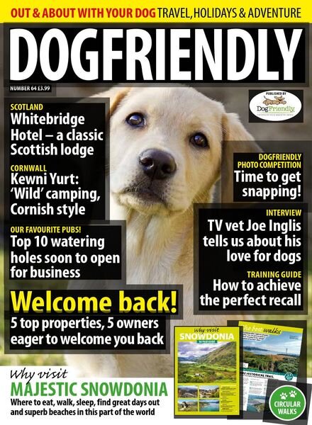 Dog Friendly – Issue 64 – March-April 2021 Cover