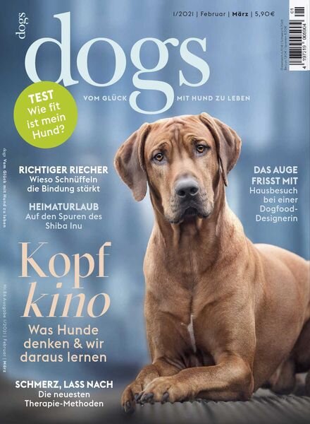 DOGS – Januar 2021 Cover