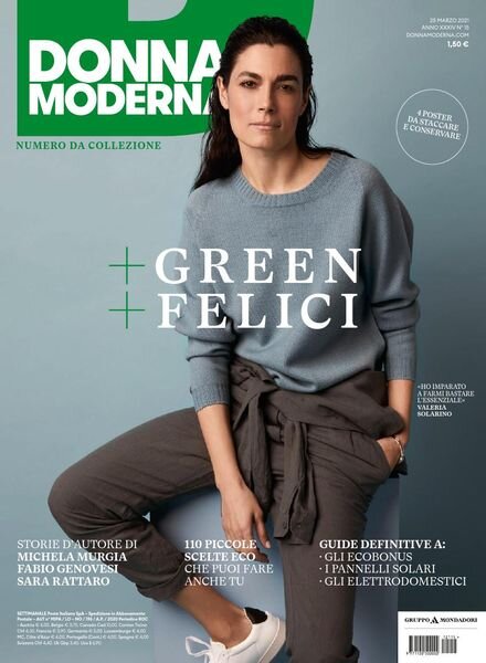 Donna Moderna – 25 Marzo 2021 Cover