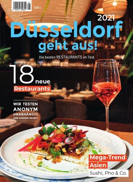 Dusseldorf geht aus – Oktober 2020 Cover