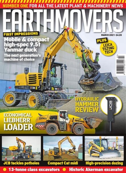 Earthmovers – March 2021 Cover