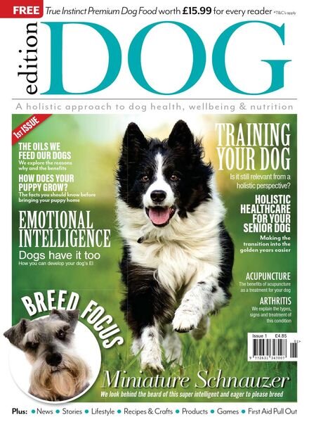 Edition Dog – Issue 1 – 25 October 2018 Cover