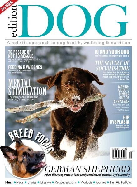 Edition Dog – Issue 2 – 29 November 2018 Cover