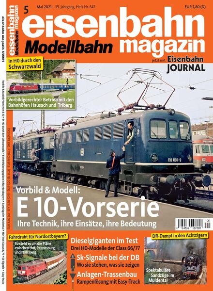 Eisenbahn Magazin – Mai 2021 Cover