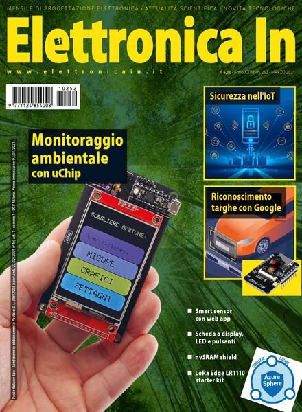 Elettronica In – Marzo 2021 Cover