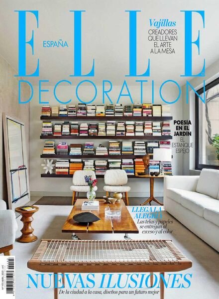 Elle Decoration Espana – abril 2021 Cover
