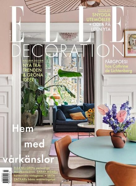 Elle Decoration Sweden – April 2021 Cover